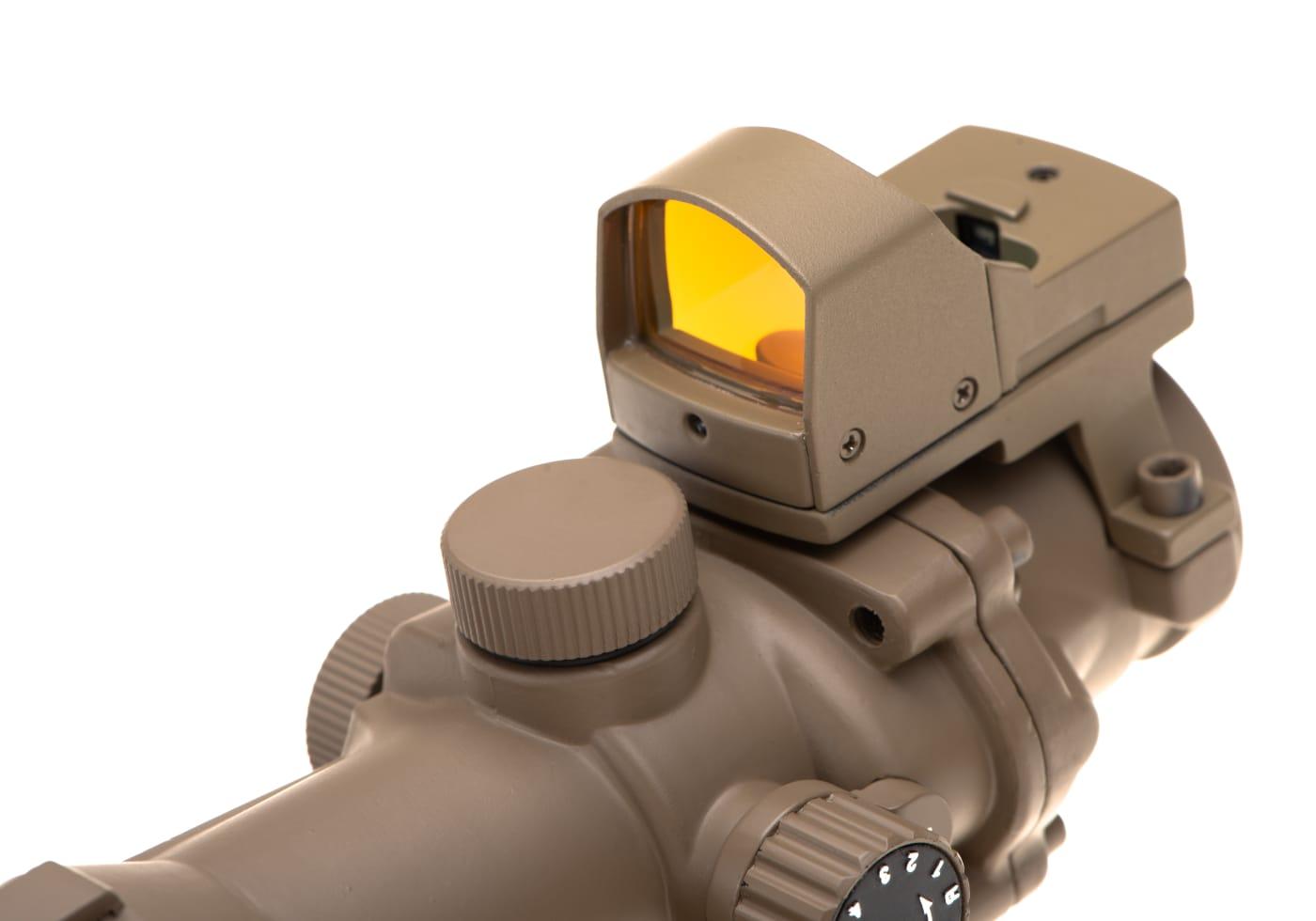 Aim-O 4x32IR Combo Combat Scope Desert