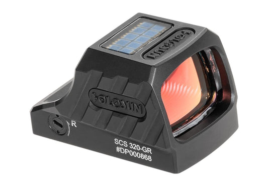 Holosun SCS Solar Green Circle Dot Sight Sig Sauer  P320 Footprint Black