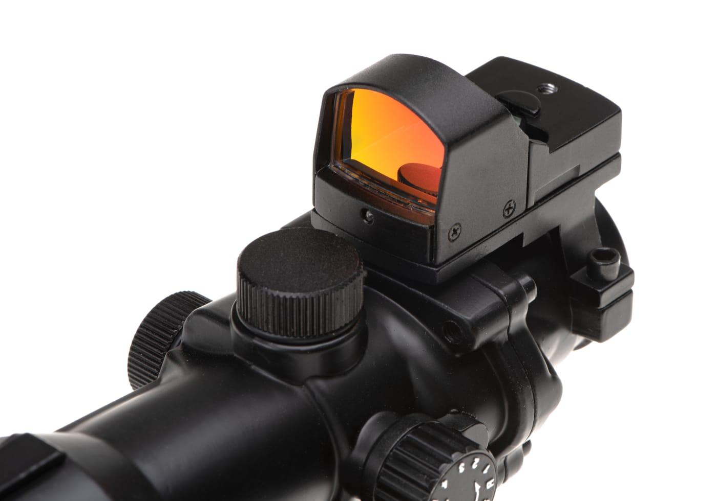 Aim-O 4x32IR Combo Combat Scope Black