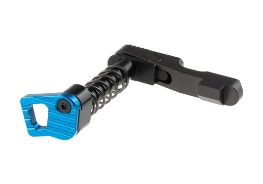 BD Custom M4 CNC Mag Catch Blue