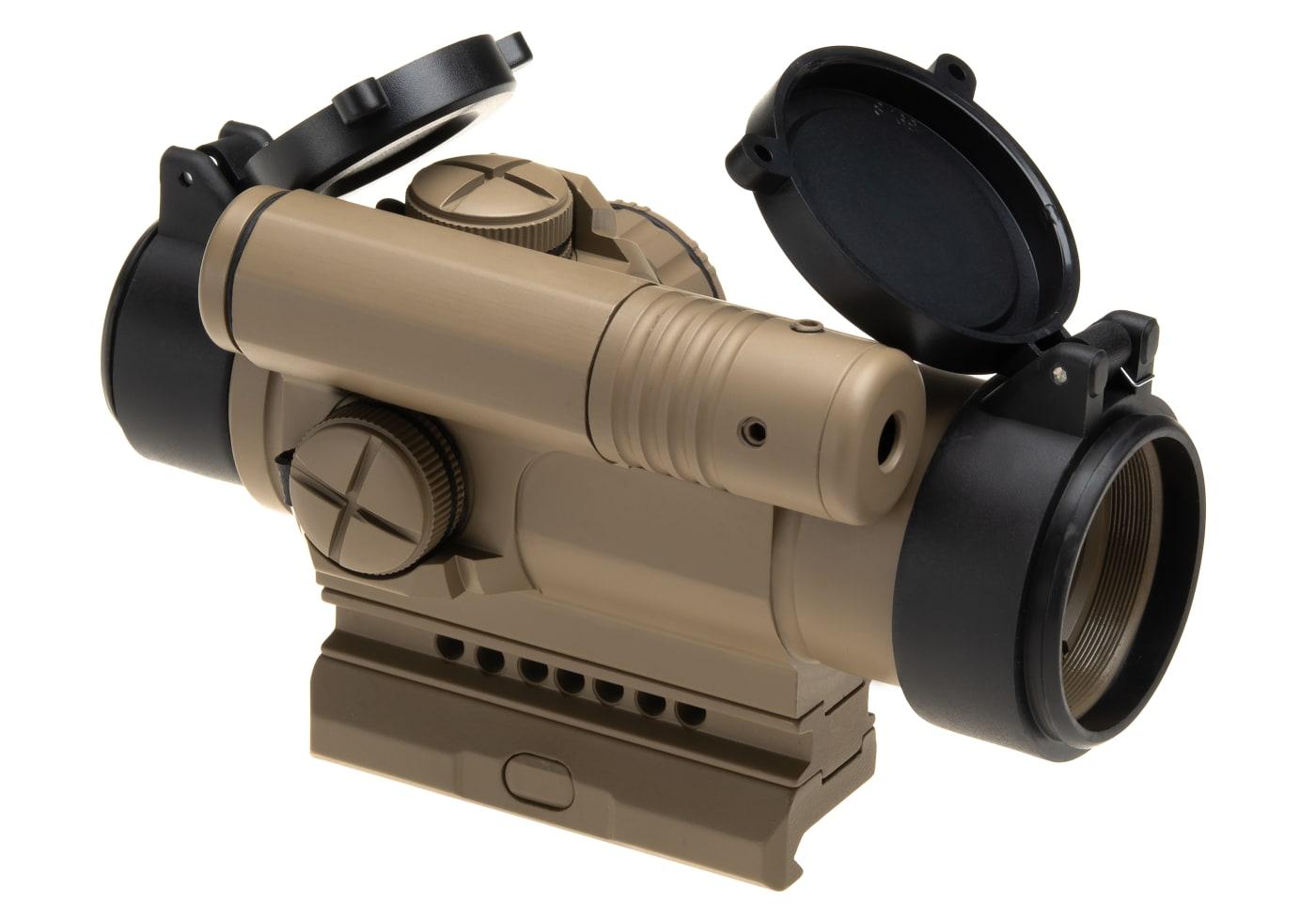 Aim-O M4 Red Dot with Laser Desert