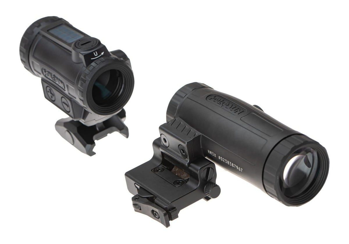 Holosun ARO EVO Solar Red BDC Reticle Sight Combo with HM3X Magnifier