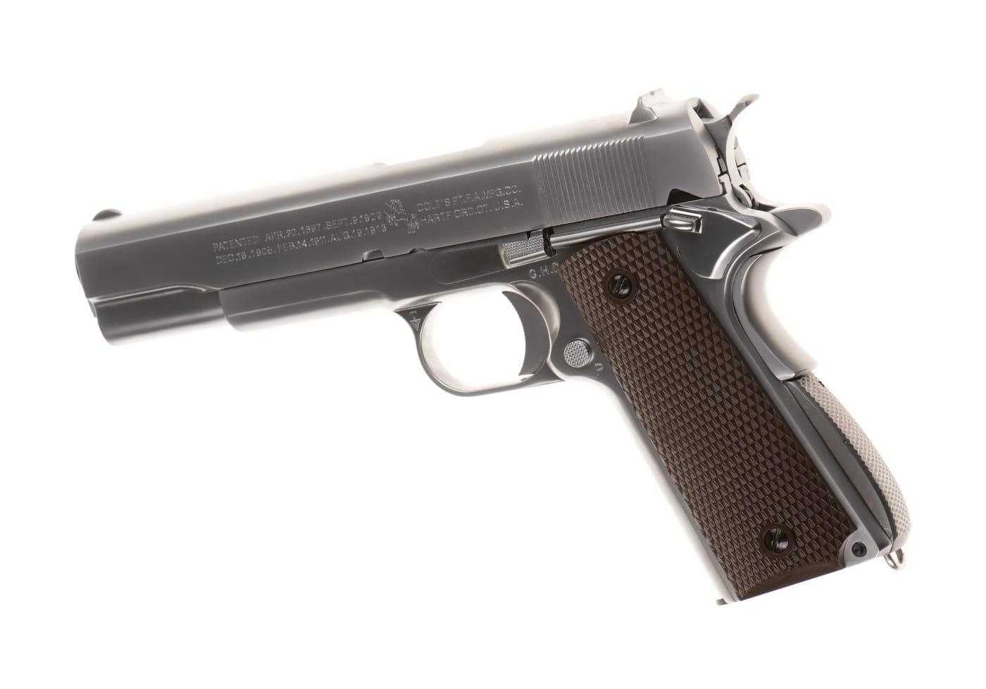 WE Colt M1911 Full Metal GBB Silver