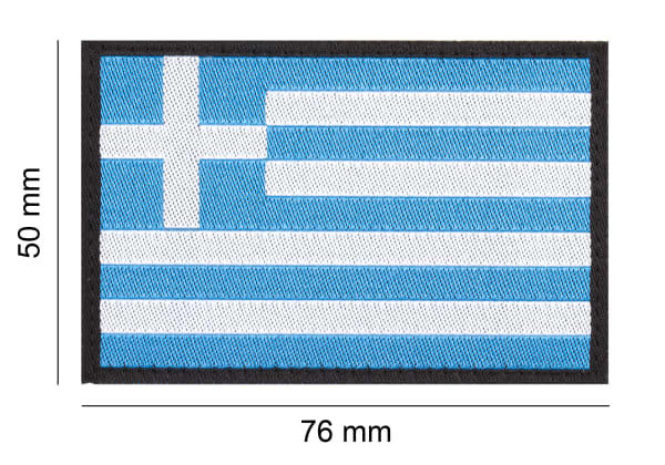Clawgear Greece Flag Patch Multicolor