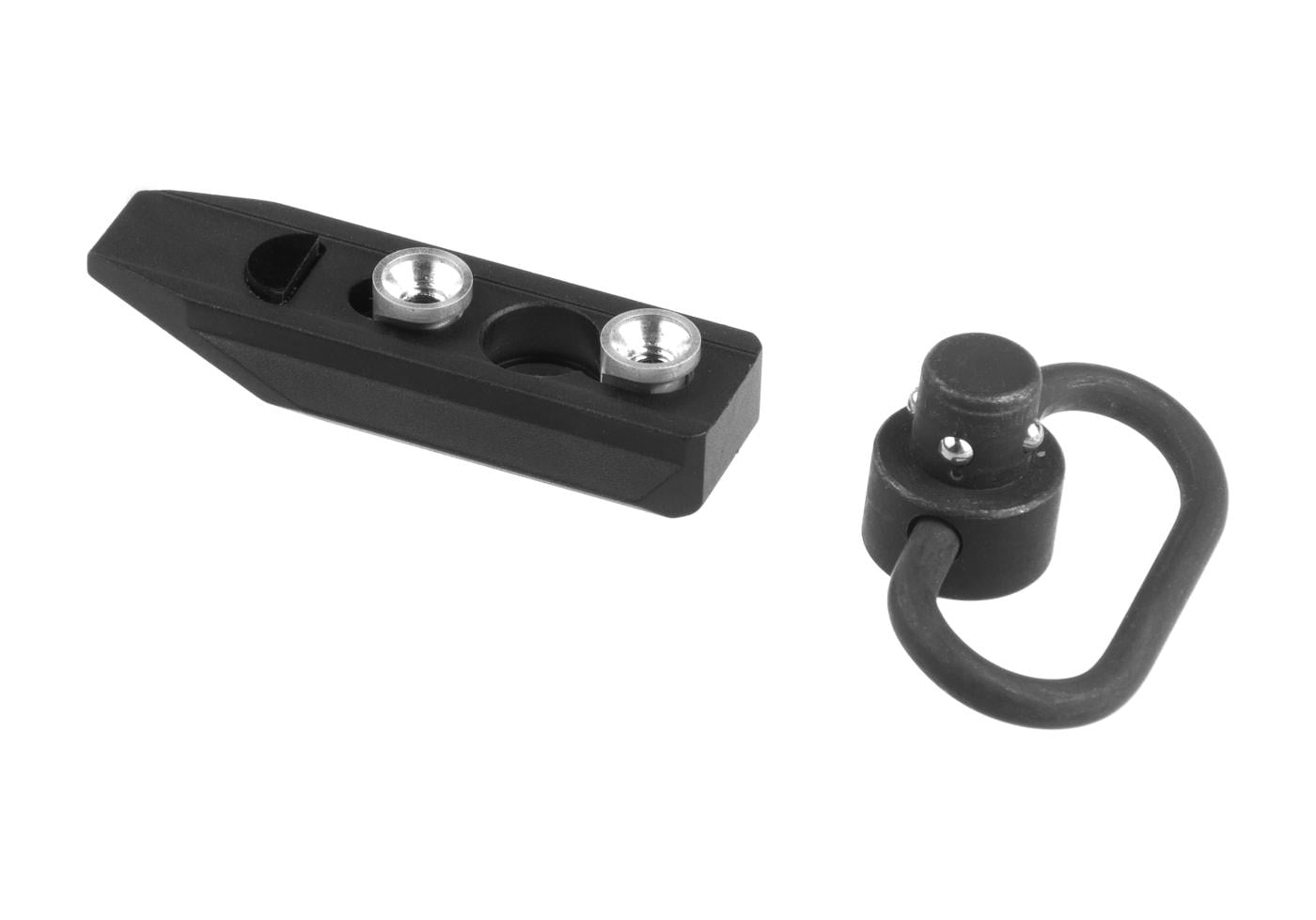 Metal Push Button Sling Mount for Keymod Black