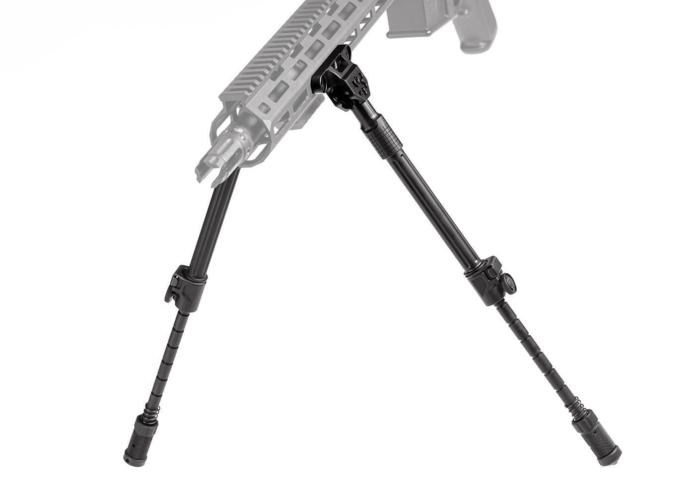 Leapers Recon Flex II M-LOK 9.0-12.0 Inch Center Height Bipod Black