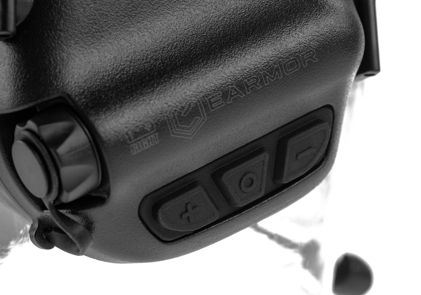 Earmor M32 Plus Tactical Hearing Protection Black