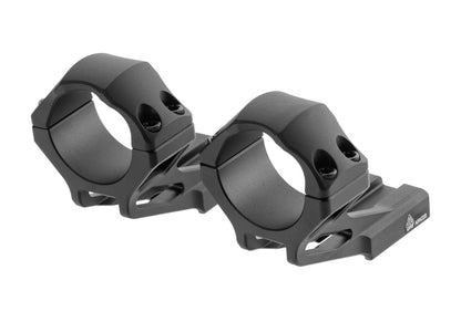 Leapers ACCU-SYNC 34mm High Profile 37mm Offset Picatinny Rings Black
