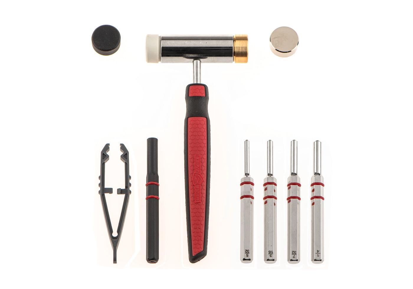 Real Avid Accu-Punch Hammer & Roll Pin Punch Set