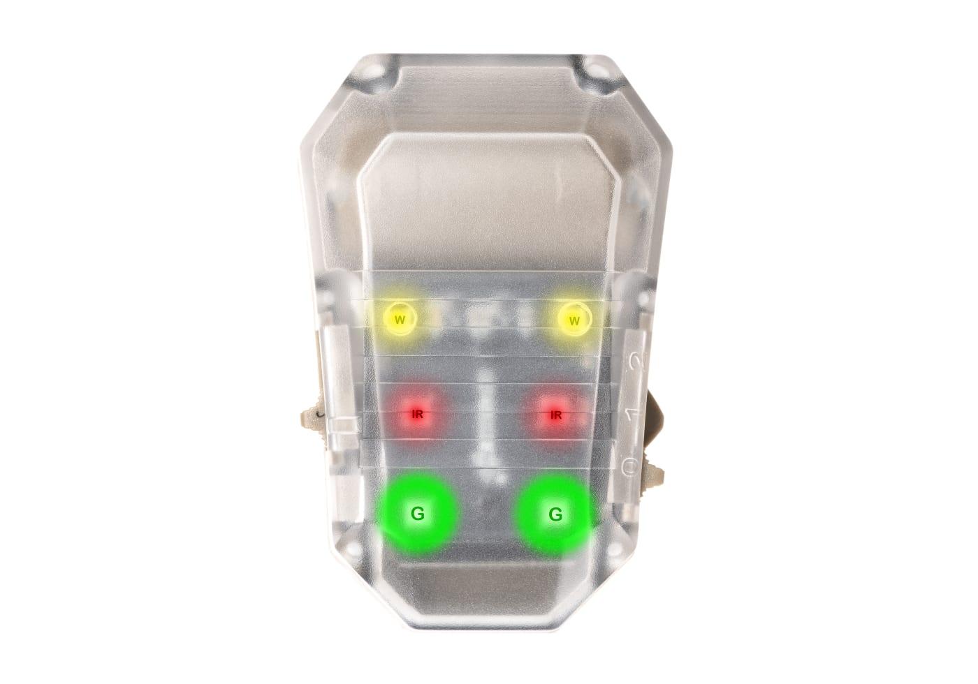 Earmor Multi Function Helmet IPX8 White / Green / IR Lamp Tan