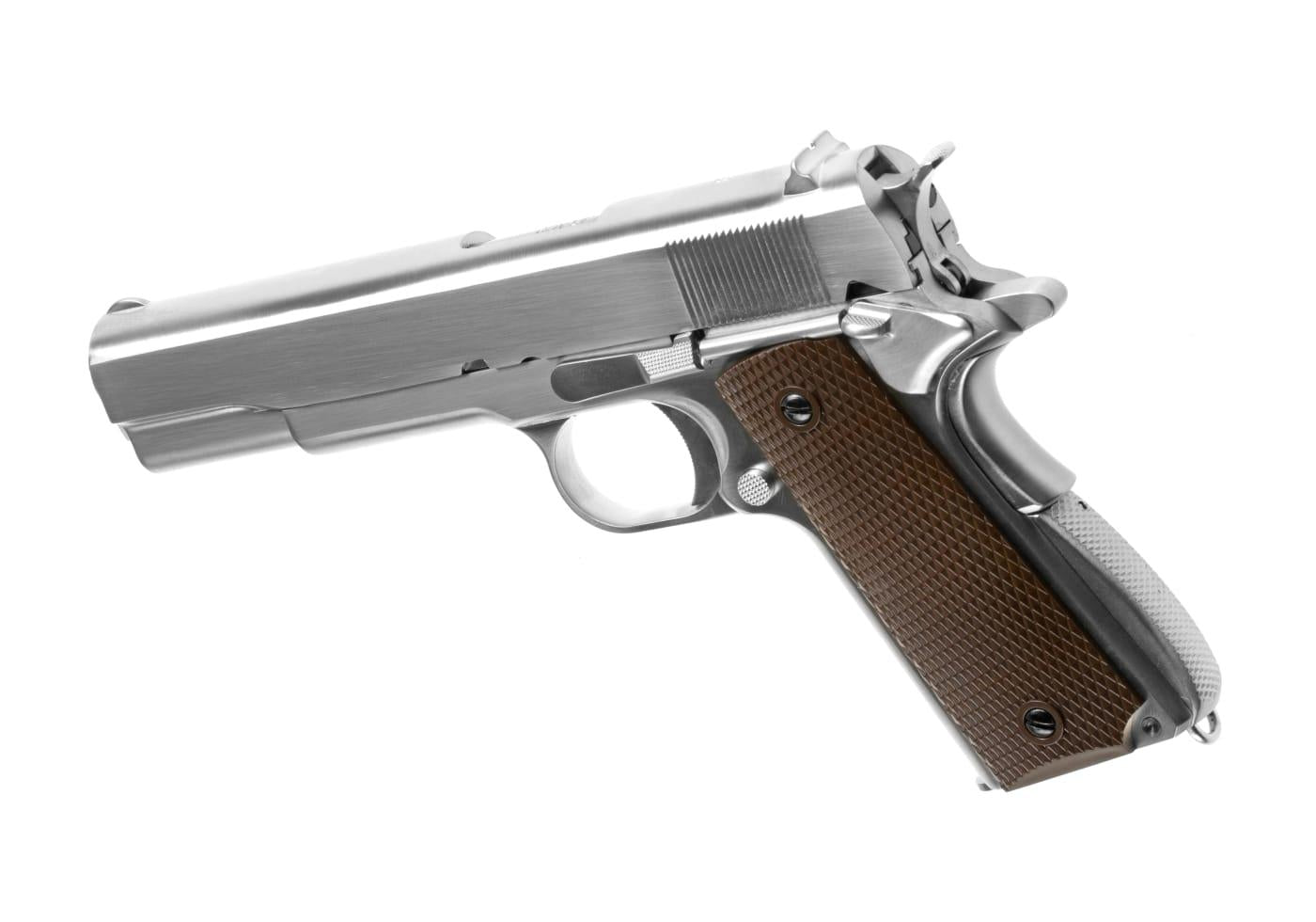 WE M1911 Full Metal V3 GBB Silver