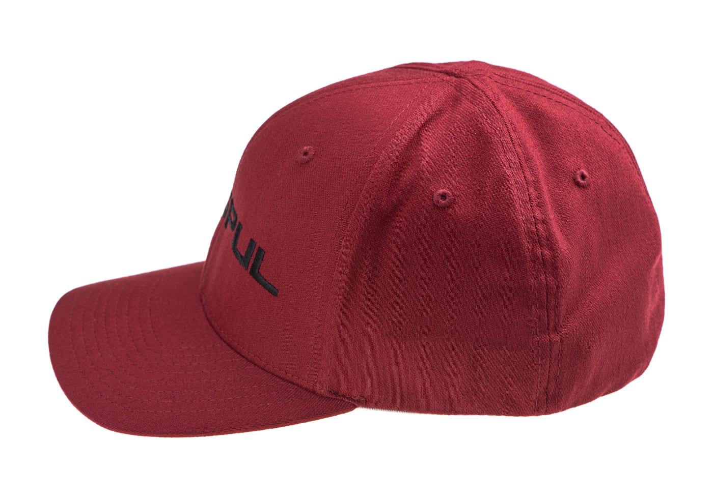 Magpul Wordmark Stretch Fit Baseball Hat Cap Red