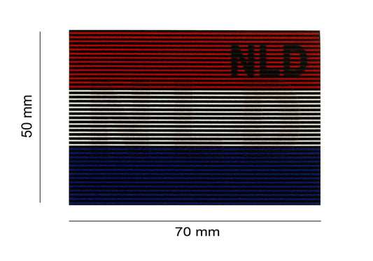 Clawgear Dual IR Patch NLD Multicolor