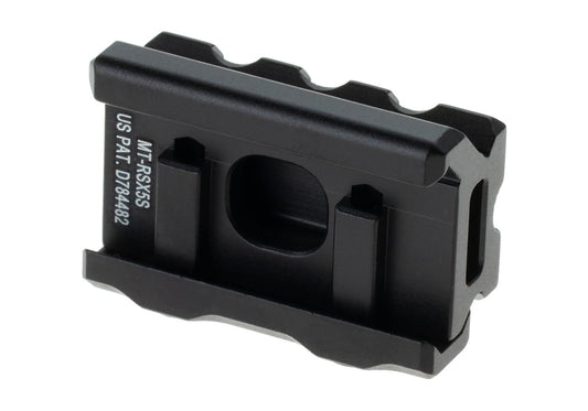Leapers Universal Super Slim Riser Mount 3 Slot 0.50' Black
