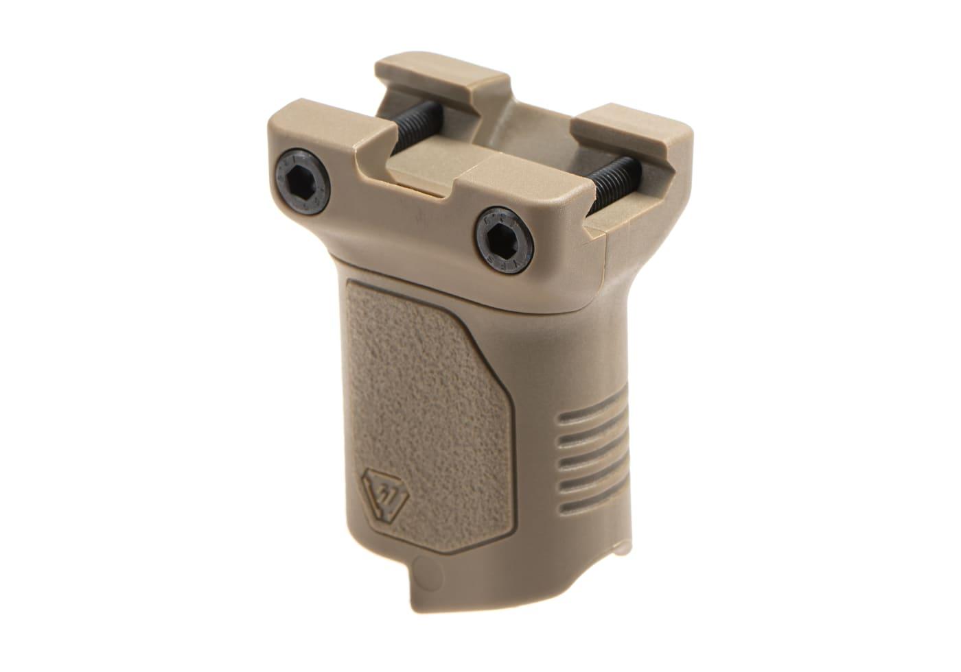 Strike Industries Angled Vertical Picatinny Grip with Cable Management Short Dark Earth
