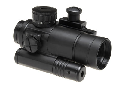 Aim-O M4 Red Dot with Laser Black