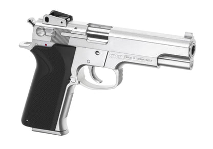 KWC M4505 Silver Springer Pistol Gun Silver 6mm Airsoft