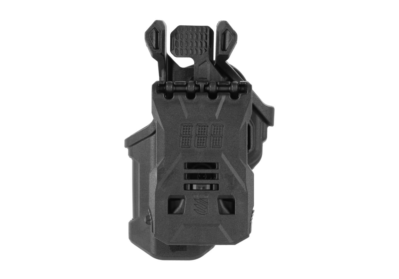 Blackhawk T-Series L2C Concealment Holster for Glock 43/43X (With Rail) Right Side Black