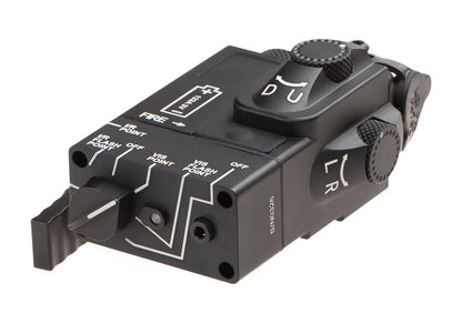 WADSN DBAL Mini Laser Module Green + IR + Green Flash + IR Flash Black