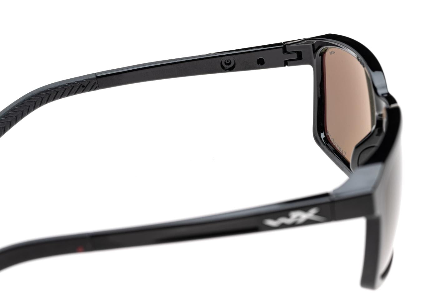 Wiley X WX Alfa Captivate Polarized Grey Black