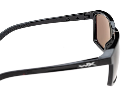 Wiley X WX Alfa Captivate Polarized Grey Black