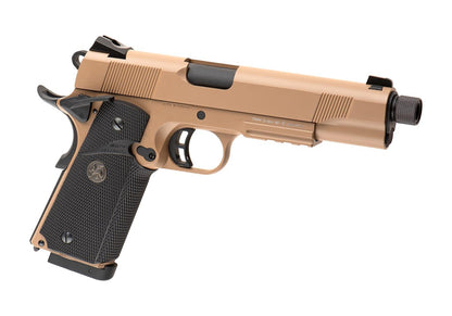 KJW M1911 MEU TBC Full Metal Co2 Pistol Tan