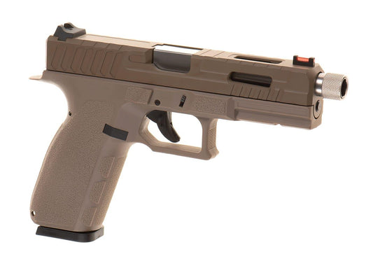KJW KP-13F TBC Full Auto Metal Version GBB Pistol Tan
