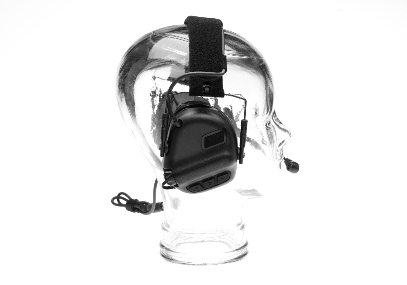 Earmor M32X Plus Hearing Protection Set for ARC Helmet Rails Black