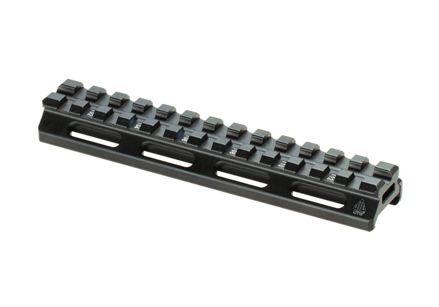 Leapers Universal Super Slim Riser Mount 13 Slot 0.50' Black