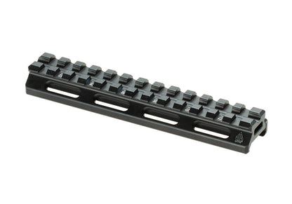 Leapers Universal Super Slim Riser Mount 13 Slot 0.50' Black