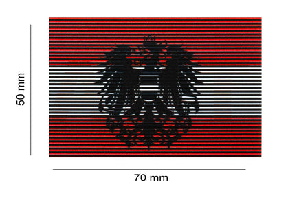 Clawgear Dual IR Patch Austria Multicolor