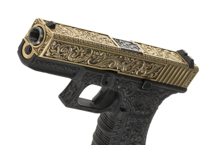 WE WE17 Etched Metal Version GBB Gold