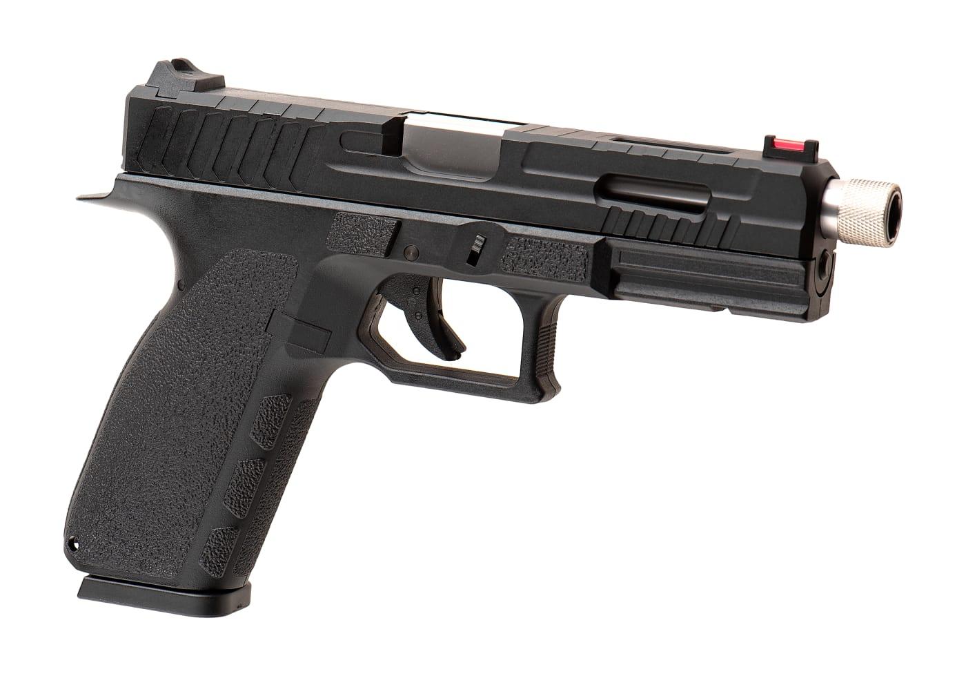 KJW KP-13F TBC Full Auto Metal Version GBB Pistol Black