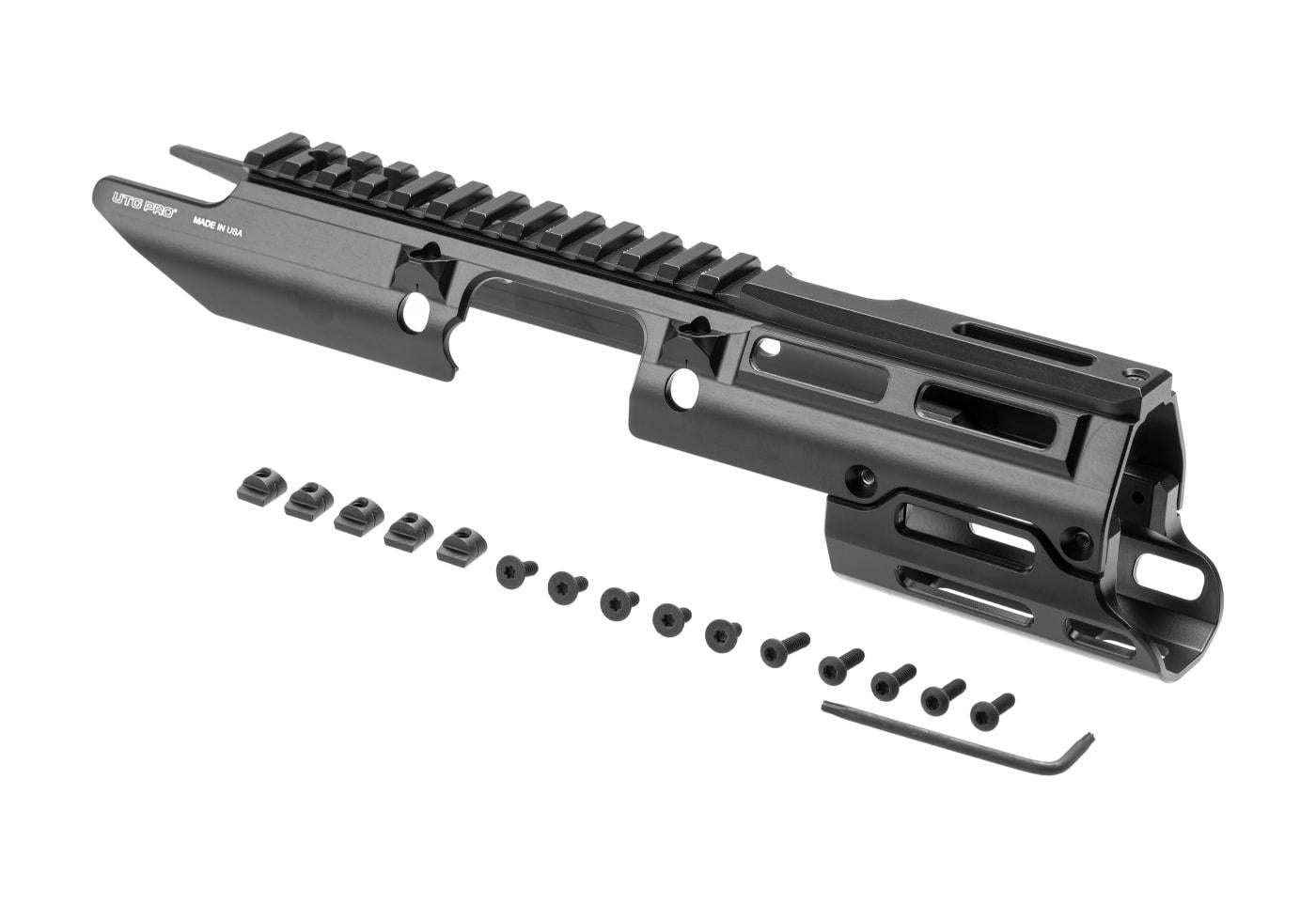 Leapers Monolithic M-LOK Handguard for MP5K Black