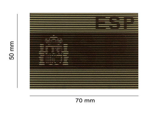 Clawgear Dual IR Patch ESP Desert