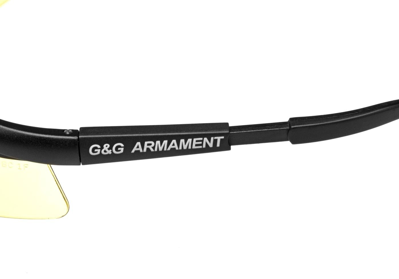 G&G Shooting Glasses Yellow Black