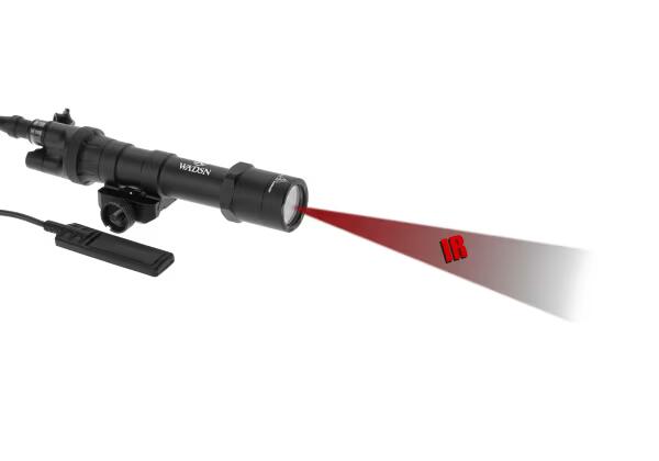 WADSN M600B Scout Flashlight With Dual Switch IR LED Black