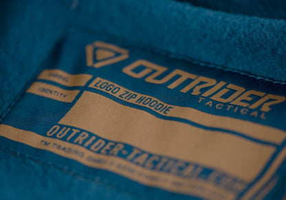 Outrider OT Logo Zip Hoodie Blue