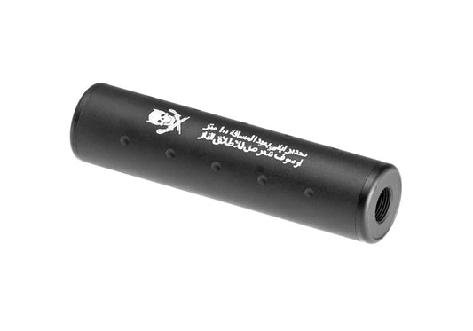 Pirate Arms 130x35 Stubby Silencer 14mm CW/CCW Black