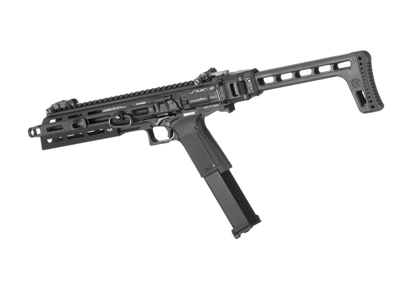 G&G SMC 9 Metal Version GBB Semi Black