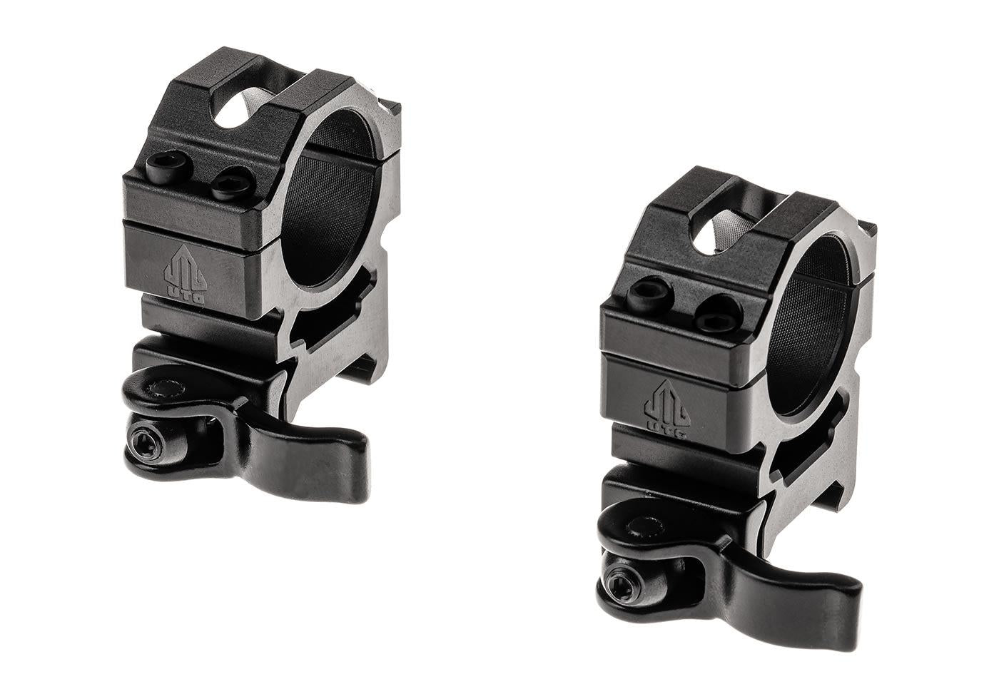 Leapers BugBuster 3-12X32 Rifle Scope Side AO Mil-Dot With QD Rings Black