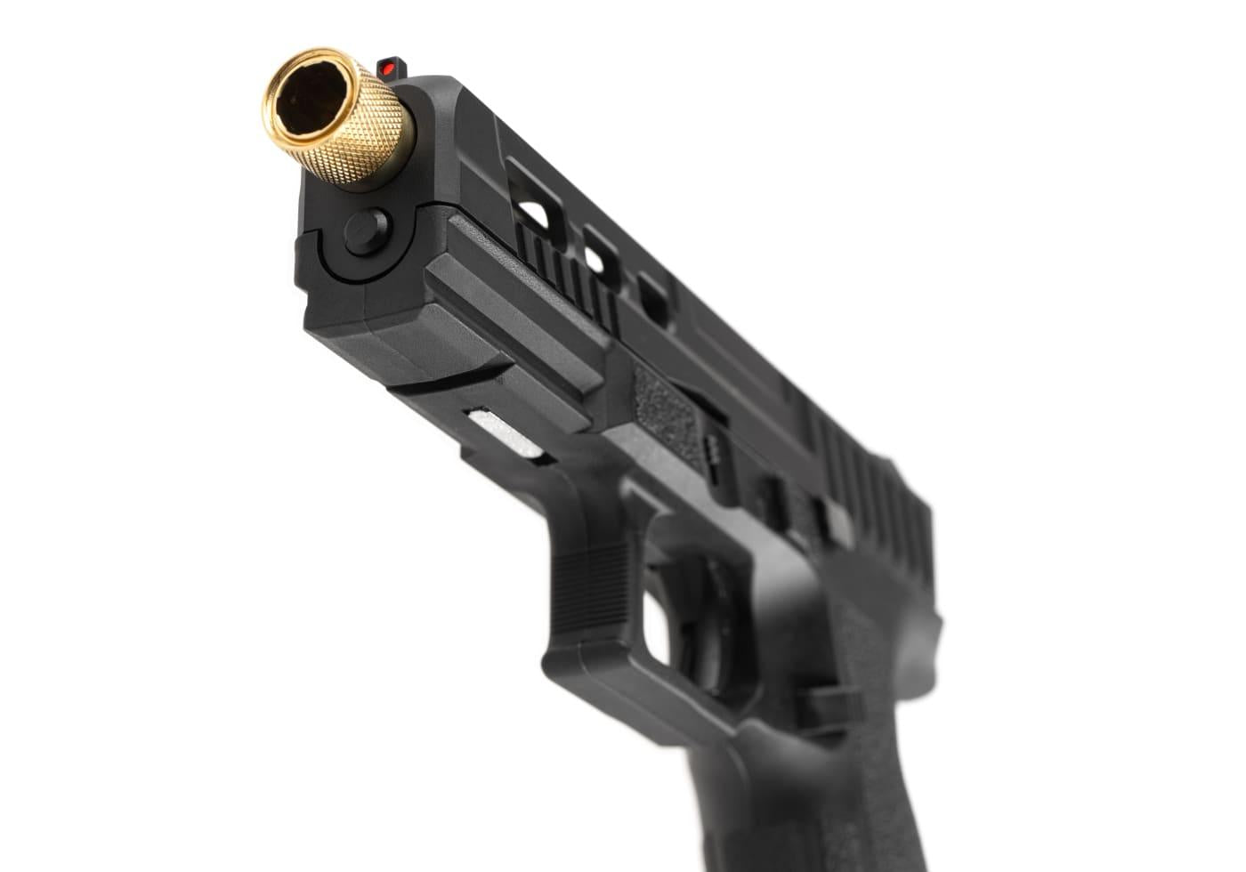 KJW KP-13 TBC Custom Metal Version Pistol Black