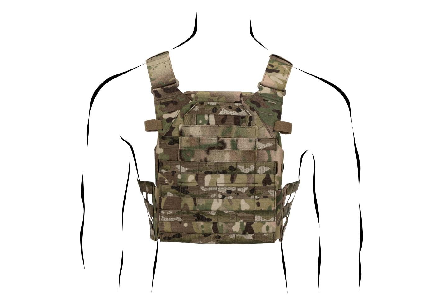 Clawgear Raider Plate Carrier Multicam L