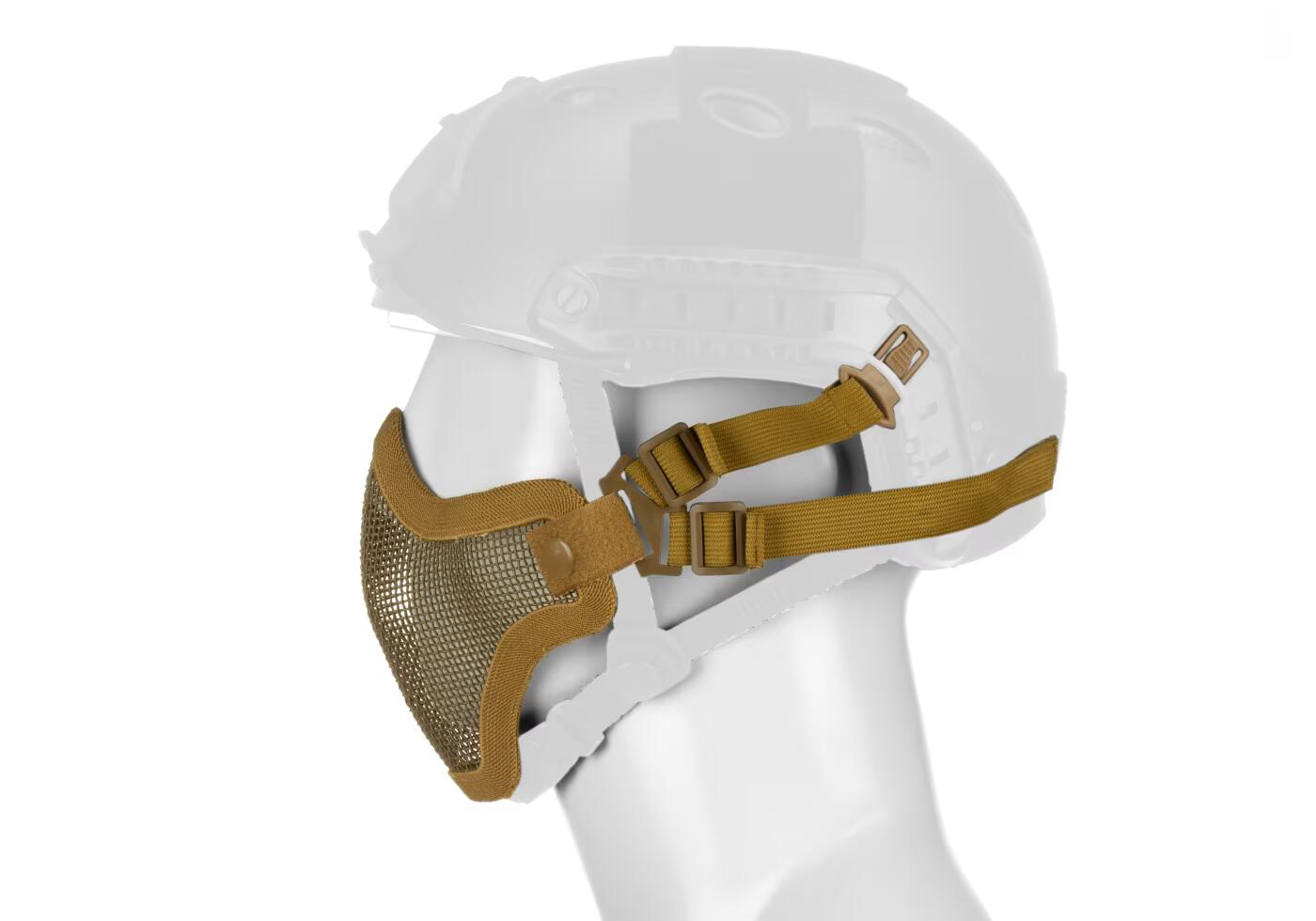 Invader Gear Steel Half Face Mask FAST Helmet Version