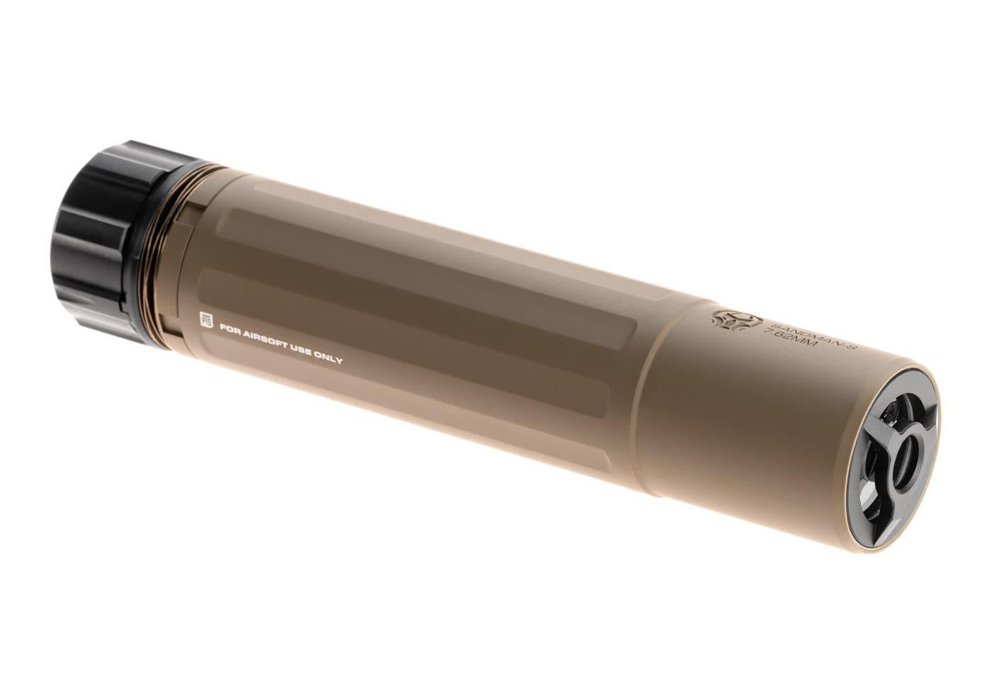 PTS Syndicate Dead Air Sandman-S Mock Suppressor with Tracer Dark Earth