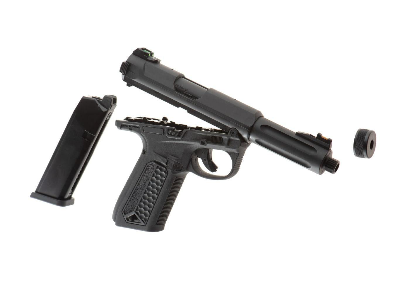 Action Army AAP01 GBB Full Auto / Semi Auto Black