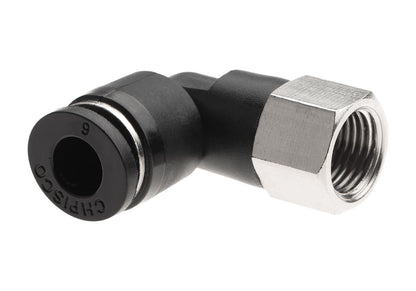 EpeS HPA 6mm Hose Coupling 90 Degree - Inner 1/8 NPT