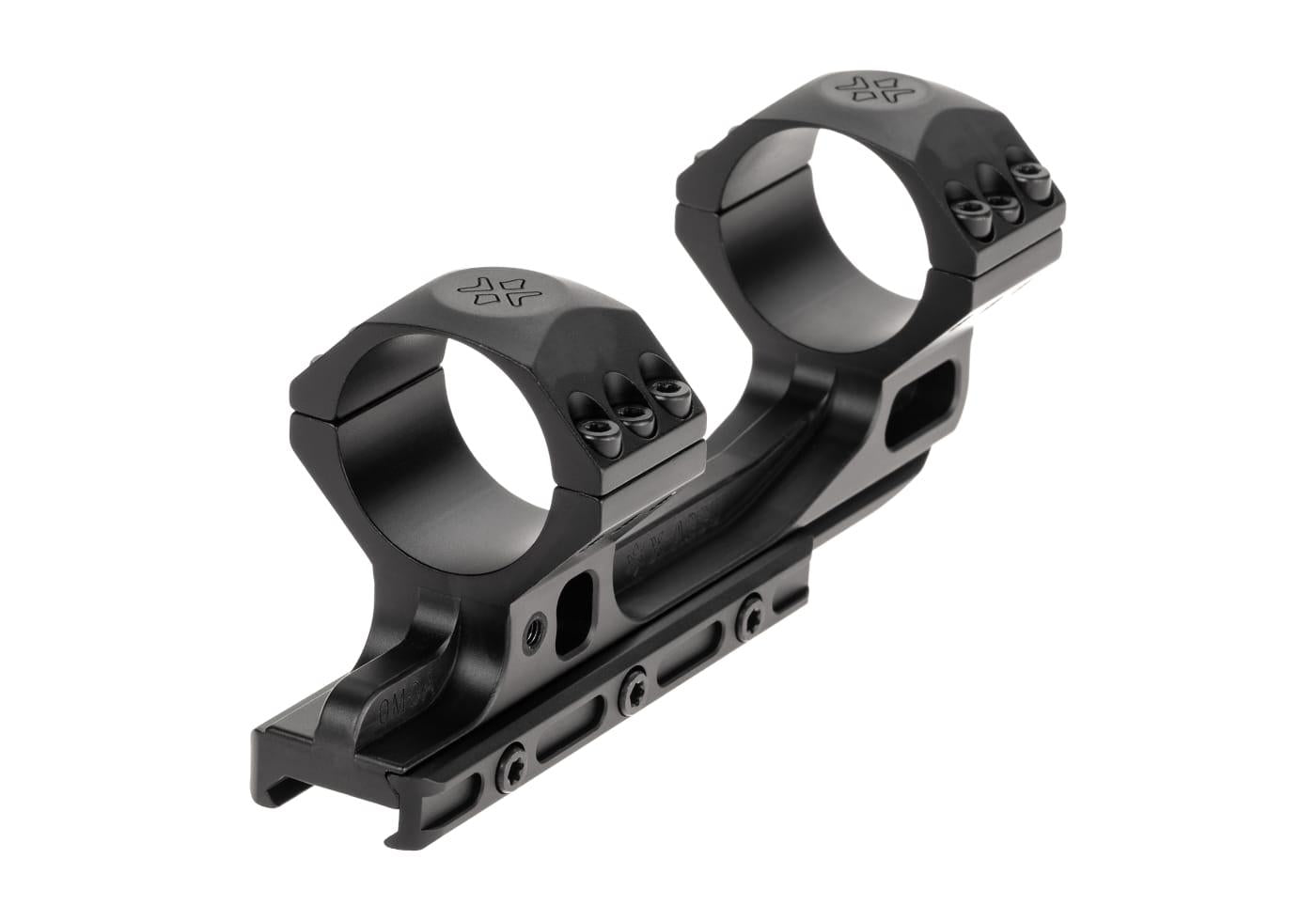 Vector Optics 34mm Cant 0 MOA One Piece High Picatinny Mount Black