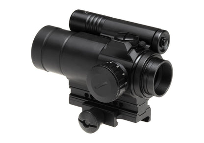 Aim-O M4 Red Dot with Laser Black