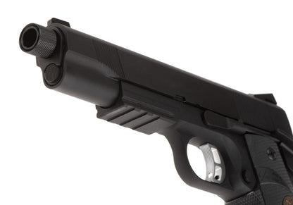 KJW M1911 MEU TBC Full Metal GBB Pistol Black